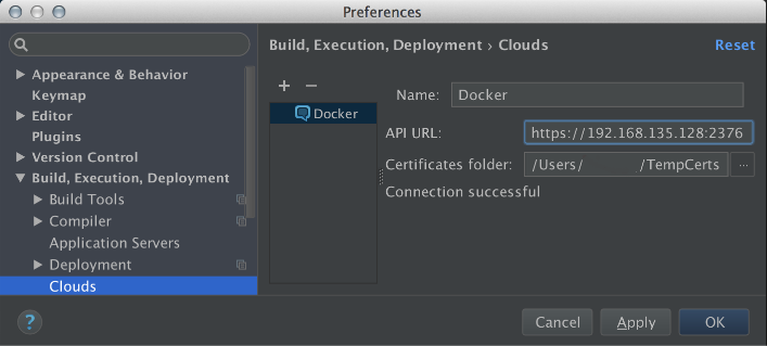 IntelliJ IDEA Cloud Pref